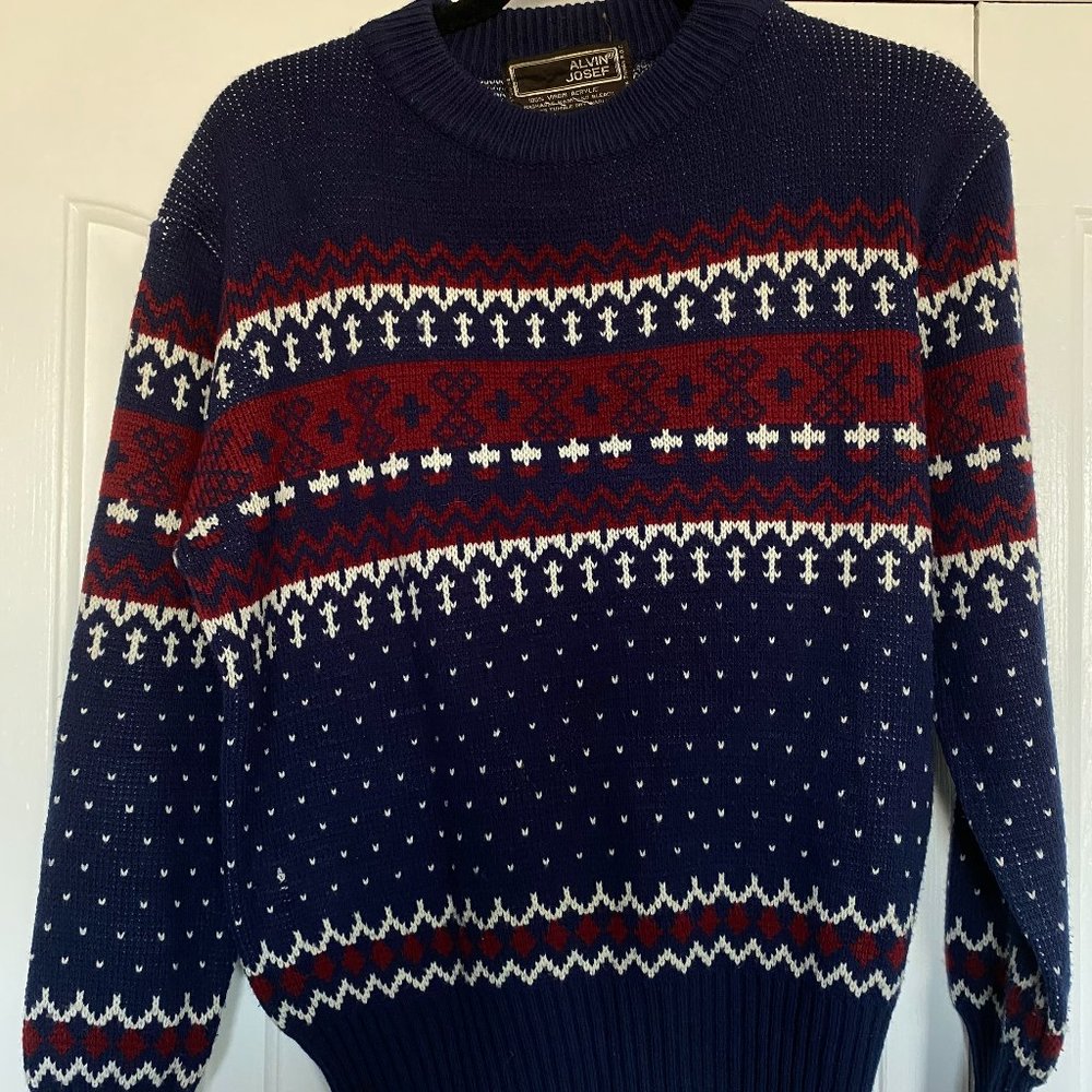 Vintage Alven Josef Men's Sweater, M